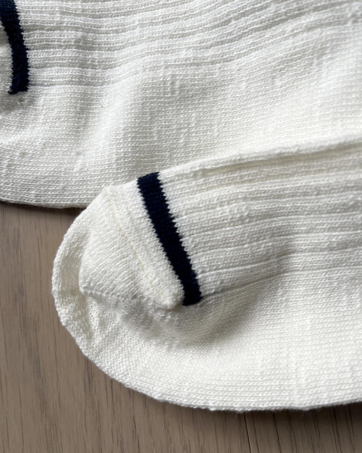 现货 THS 12.30-无 PS女士 条纹拼色中筒针织袜 3色  CU216 CU212 商品图9