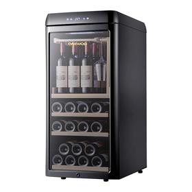DAEWOO韩国大宇红酒柜家用客厅恒温小型冰吧葡萄酒柜冷藏茶叶柜DY-HJ118YD