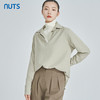 NUTS新品半开襟一片领休闲时尚长袖衬衫女241013072B 商品缩略图1