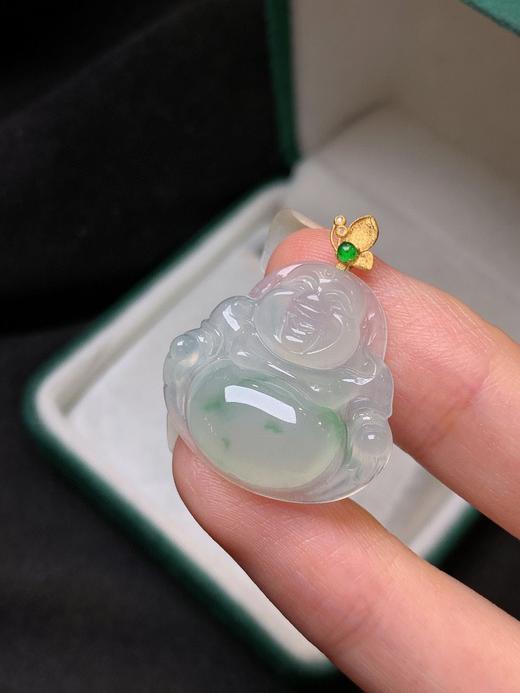 佛公翡翠吊坠 商品图1
