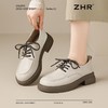 ZHR单鞋女2025新款舒适时尚ins小皮鞋高级英伦单鞋网红百搭乐福鞋 商品缩略图8