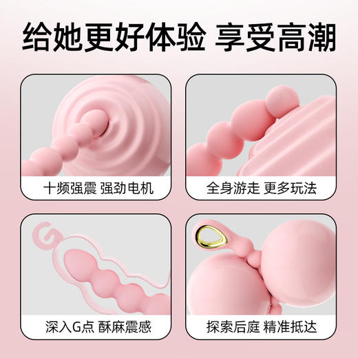 爱欲后庭拉珠后庭开发阴肛两用 商品图2