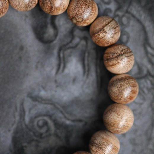 【青山特惠】10mm*19颗 马泥涝 沉香 手串 C00084 商品图3