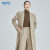 NUTS时尚优雅英伦风高级百搭中长款西装外套女241048391 商品缩略图0