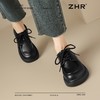 ZHR单鞋女2025新款舒适时尚ins小皮鞋高级英伦单鞋网红百搭乐福鞋 商品缩略图4