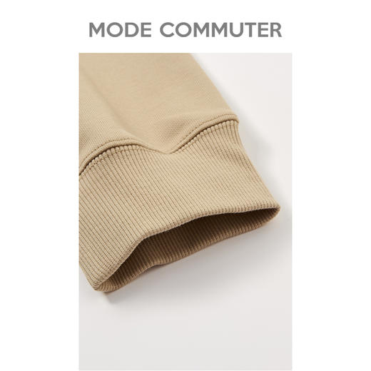 MC |MODE COMMUTER秋季字母绣花宽松时尚圆领卫衣男MCD131026G 商品图4