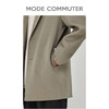MC |MODE COMMUTER冬季翻领挺括保暖通勤长款羊毛大衣男MCD126070I 商品缩略图3