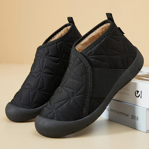 【1.21-2.8停发 】【送年送长辈】中老年最爱 ，加绒加厚防滑一脚蹬棉鞋 商品图2