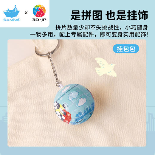 24片钥匙扣拼图 A3874 重庆，长江索道趴趴游 商品图4