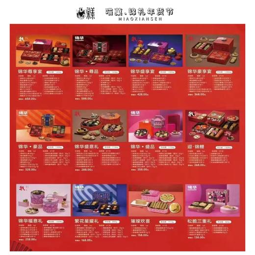 2025年春节锦华全系列礼盒💥锦华锦鲤年货礼盒 商品图0