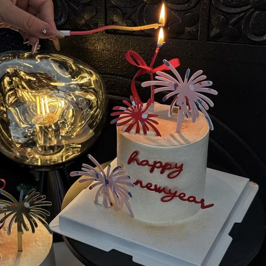 【烟花璀璨】-跨年蛋糕-2025新年蛋糕 商品图0