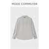 MC |MODE COMMUTER秋季不对称设计仿麂皮翻领夹克外套男MCD121025H 商品缩略图1