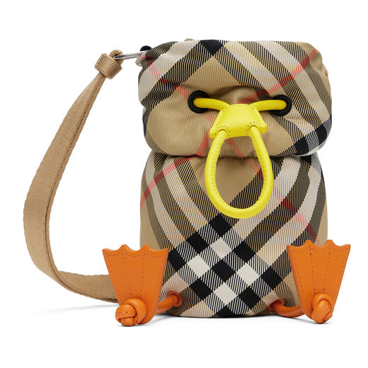 B家 经典格纹棉质帆布 水鸟包水壶套 Z-12362 商品图0