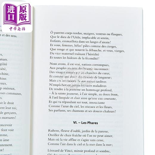 【中商原版】【法文版】波德莱尔：恶之花 法文原版 Les fleurs du mal 诗歌 商品图3
