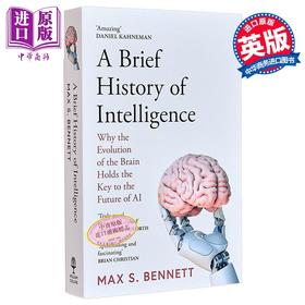 【中商原版】智慧简史 大脑进化为何是AI未来的关键 英文原版 Brief History of Intelligence Max Bennett 科普读物