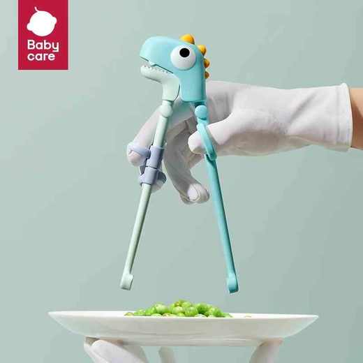 babycare马卡蓝恐龙儿童练习筷BC2109016 商品图0