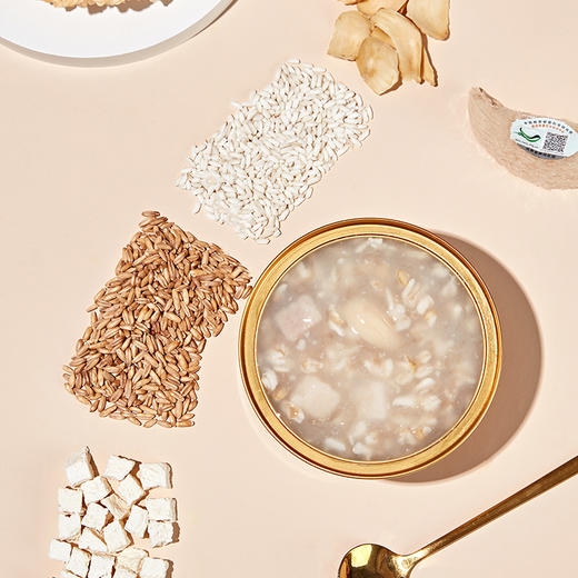 每碗添加380mg进口马拉西亚金丝燕燕窝 | 安小补·厚椰乳燕麦/山药百合燕窝粥 ，固形物含量≧50%，开盖即食 商品图5