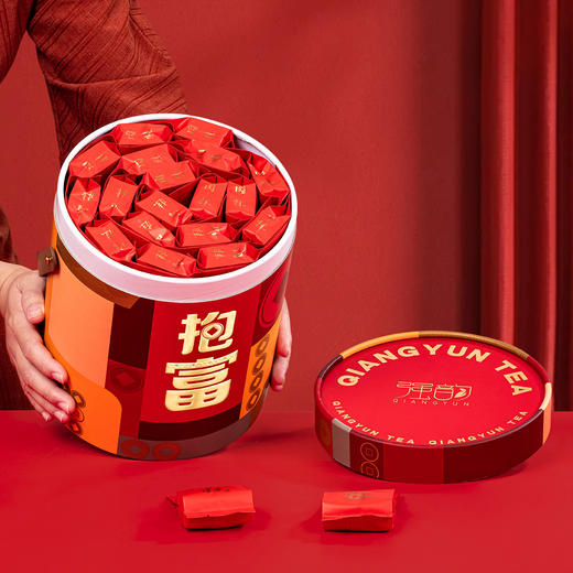 【超值装】强韵 抱富茶叶五大名茶礼盒装 超大份量 独立包装 商品图12