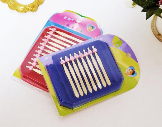 芳龄单支斜口眉夹（金色排装12只） 商品图0