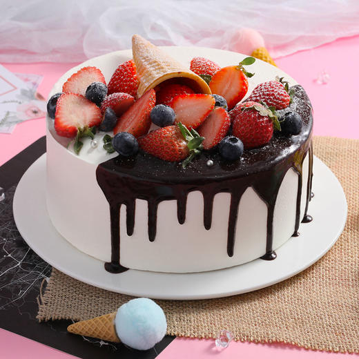 草莓季-缤纷草莓-6英寸 商品图0