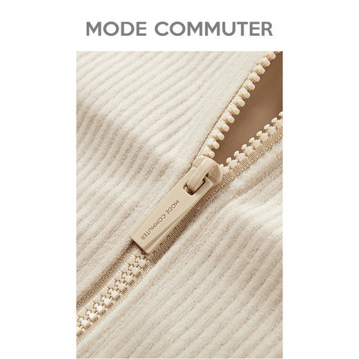 MC |MODE COMMUTER春季灯芯绒宽松休闲夹克外套男MCD121043A 商品图3