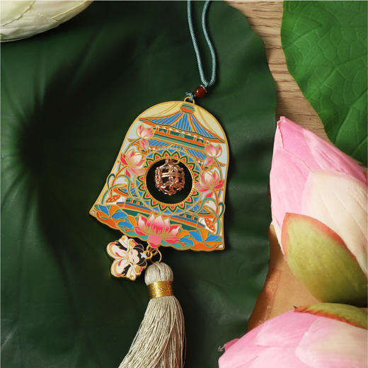 杭州西湖 雷峰塔联名金属挂件塔砖款 商品图2