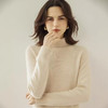 高翻领羊毛针织衫秋冬新款纯色羊毛，打底衫简约风宽松毛衣RMS-3381 商品缩略图0