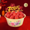 【一盆草莓2025】小红书网红复古搪瓷盆草莓蛋糕，新鲜现做满载深情厚意的时光印记（赣州幸福西饼） 商品缩略图0
