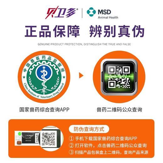 贝卫多狗狗驱虫药体外驱虫口服外驱跳蚤蜱虫幼犬小中大型犬狗专用 商品图4