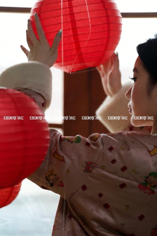 【门店同款】ENJOY冬季云敛-锦绣发财服羽绒外套 160704058 商品图4