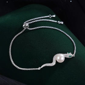 子佩集S925银珍珠手链【SL070284】纯银灵蛇2412