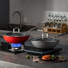 神田高端线珐琅釉 钛彩米系列0涂层不粘炒锅30cm/32cm，久烧不黑，质保30年 商品缩略图0