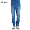 波顿男士薄款宽松直筒浅色弹力牛仔裤ME761121 商品缩略图3