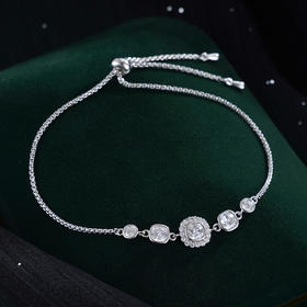 子佩集S925银【静澜】手链【SL070274】纯银时尚2412