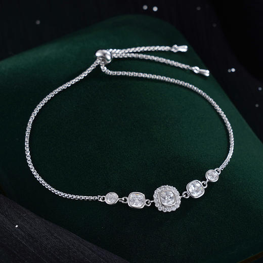 子佩集S925银【静澜】手链【SL070274】纯银时尚2412 商品图1