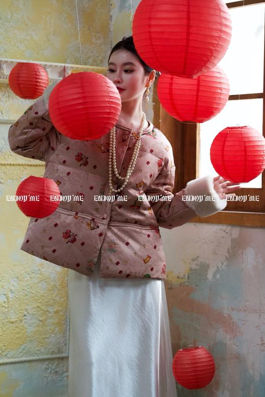 【门店同款】ENJOY冬季云敛-锦绣发财服羽绒外套 160704058 商品图10