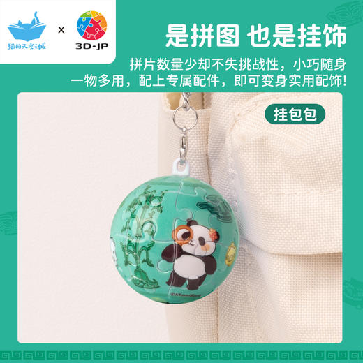 24片 钥匙扣拼图 A3908 成都，玩转三星堆 商品图4