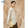 NUTS春季新款时尚气质百搭宽松半高领撞色针织套头衫女342052283 商品缩略图2