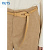 NUTS秋冬款卡其色气质百搭时尚高腰显瘦直筒休闲长裤女241073144 商品缩略图3