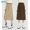 NUTS秋冬款时尚通勤气质高腰显瘦百搭直筒西装长裙女241063389 商品缩略图0