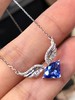 1.6ct刻面蓝宝石项链 商品缩略图2