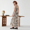 谜底醋纤吊带连衣裙2025春新品复古风葫芦印花长裙无袖251GL0108 商品缩略图2