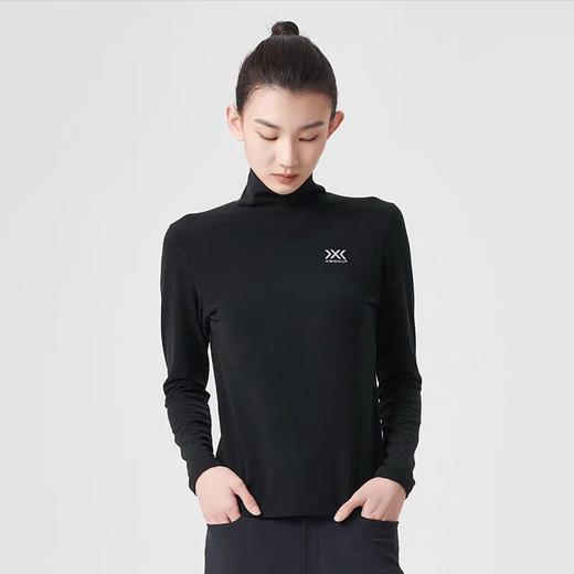 【12月26日  上午12:00 秒杀】XB巡回 女款高领堆堆领，男款半高领 双面绒保暖打底衫 商品图1
