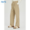 NUTS秋冬款复古气质百搭高级感直筒阔腿休闲西装长裤女241073392 商品缩略图1