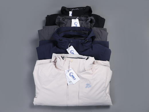 【25炽烈羽绒三合一夹克风衣】冬款可拆卸帽80鸭绒羽绒服内胆三合一夹克风衣上衣03h 商品图1