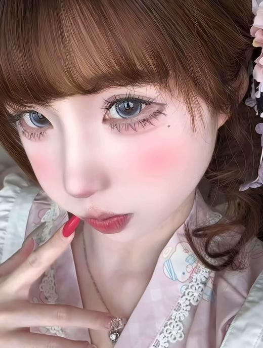 【春节不打烊】『年抛大直径』SUPERBIGCON-夏日荧光紫-直径14.5mm/着色14.3mm【年抛 0-800度 无525/575】 商品图3