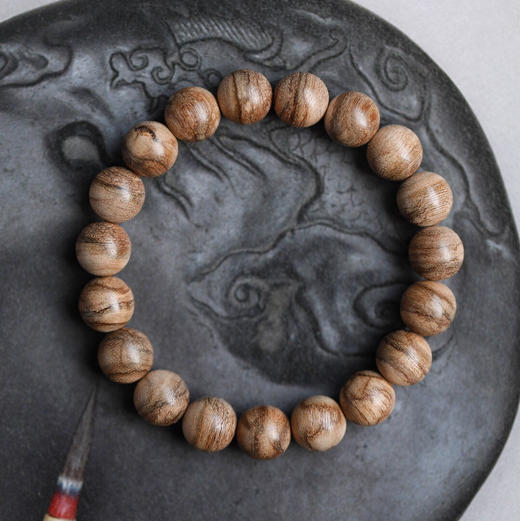 【青山特惠】10mm*19颗 马泥涝 沉香 手串 C00084 商品图1