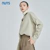 NUTS新品半开襟一片领休闲时尚长袖衬衫女241013072B 商品缩略图2