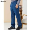 【棉弹舒适】波顿男士春秋高端宽松牛仔长裤ME828322 商品缩略图5