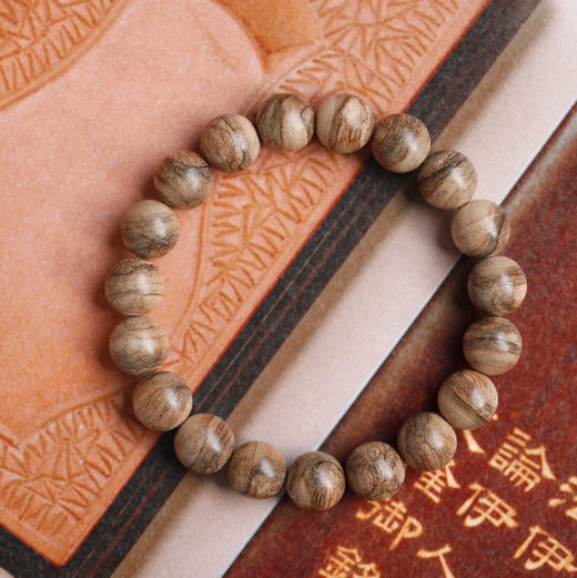 【青山特惠】10mm*19颗 马泥涝 沉香 手串 C00084 商品图4